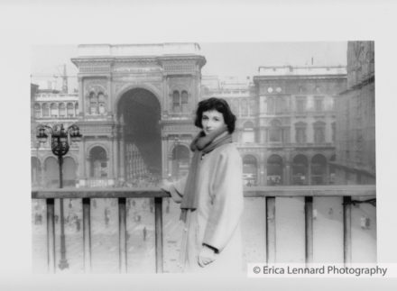Catherine, Milan, winter 1974