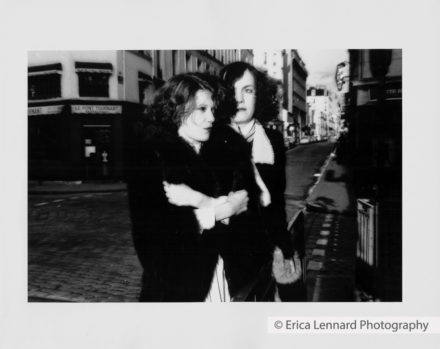 Mona and Valérie, Paris, winter 1974