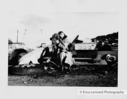 Elizabeth and Archie, California, winter 1975