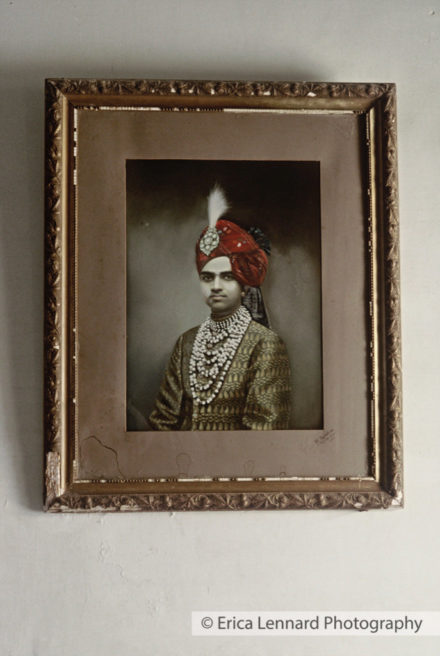 Sawai Man Singh II, Portrait at Samode Palace