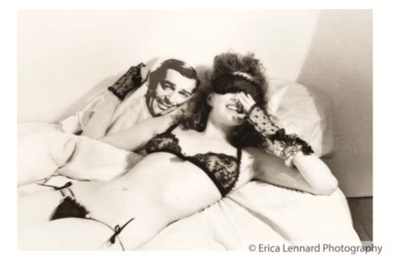 Audrey and Clark Gable